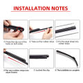 Auto Car All seasons Windshield Wiper Blades Refills Natural Rubber Strips for 3 Stage Type of Wiper Blade 12, 13, 14, 15, 16, 17, 18, 19, 20, 21, 22, 23, 24, 25, 26 INCH Sizes Available. 