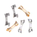 【ZIME】[Falsh F] Stainless Steel Watch Strap Link Curved End Watch Band Wristwatch Link Replace Repair Tools 19MM 20MM 21MM 22MM 23MM 24MM. 