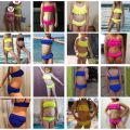 Girls Two-pieces Swimsuit Ruffle Style Girls Swimwear Hollow Kids 5-14years Girls Swimsuits 9031. 
