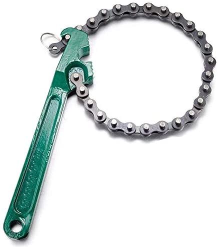 Universal 9inch Chain Type Oil Filter Removal Wrench Auto Car Repair Tools