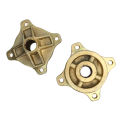 24 Tooth Spline Wheel Rear Axle Hub 4 Stud Rear Axle Rim Hub 1pair 25mm High Durability for 125cc 150cc 200cc Go Kart ATV Quad. 