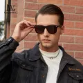 LouisWill Men Sunglasses TAC Polarized Sunglasses UV400 Sunglasses Day Night Dual Use Unisex Fashion Sunglasses Fashion Personality Sunglasses Safety Driving Sunglasses Light Weight Sun Glasses for Men Women. 