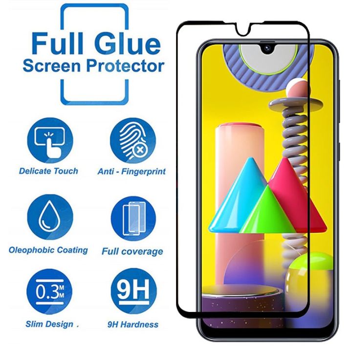 Samsung M01 Core full cover tempered glass phone screen