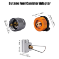1 Set Butane Canister Refill Adapter Butane Canister Converter and Gas Refill Adapter for Camping Stove Backpacking Picnic. 