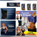 Sweat Shaper Womens Body Suit Women’s Premium Workout Tank Top Polymer Shapewear Sauna Vest For Weight Loss. 