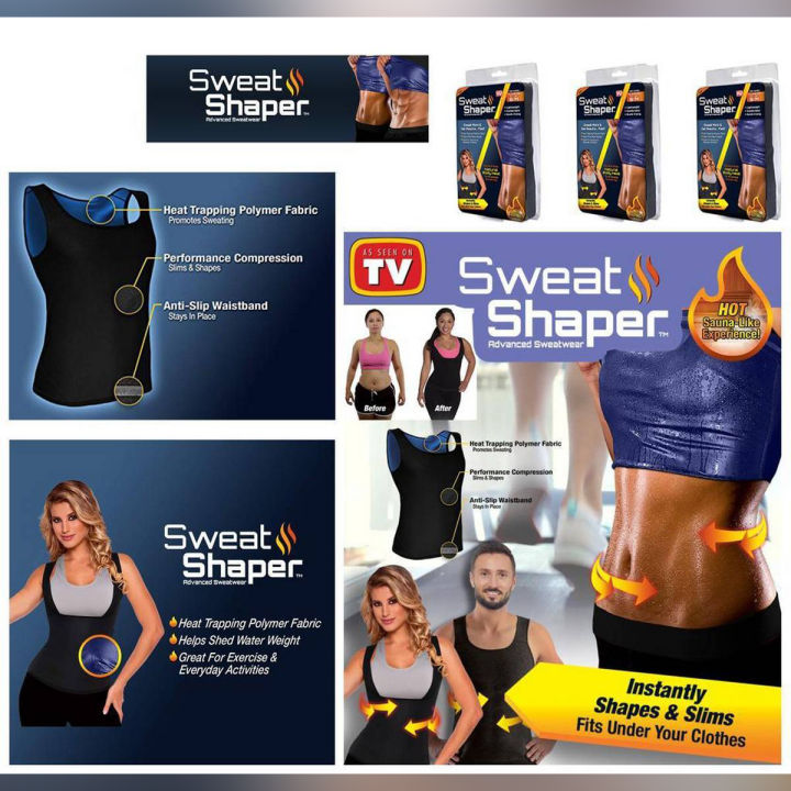 Sweat%20Shaper%20Womens%20Body%20Suit%20Women%E2%80%99s%20Premium%20Workout%20Tank%20Top%20Polymer%20Shapewear%20Sauna%20Vest%20For%20Weight%20Loss%20-%20Image%203