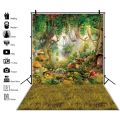 Summer Jungle Green Leaves Spring Seaside Nature Scenery Baby Backdrop Photography Background Photo Studio. 
