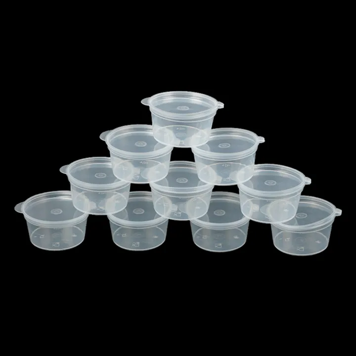 Sauce containers with lids