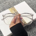 Transparent Glasses Women Men Retro Anti Blue Light Computer Eye Glasses Girls Clear Eyeglasses Large Frame Optical Spectacles. 