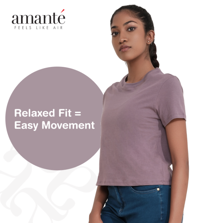 Amante Essential Crop Tee