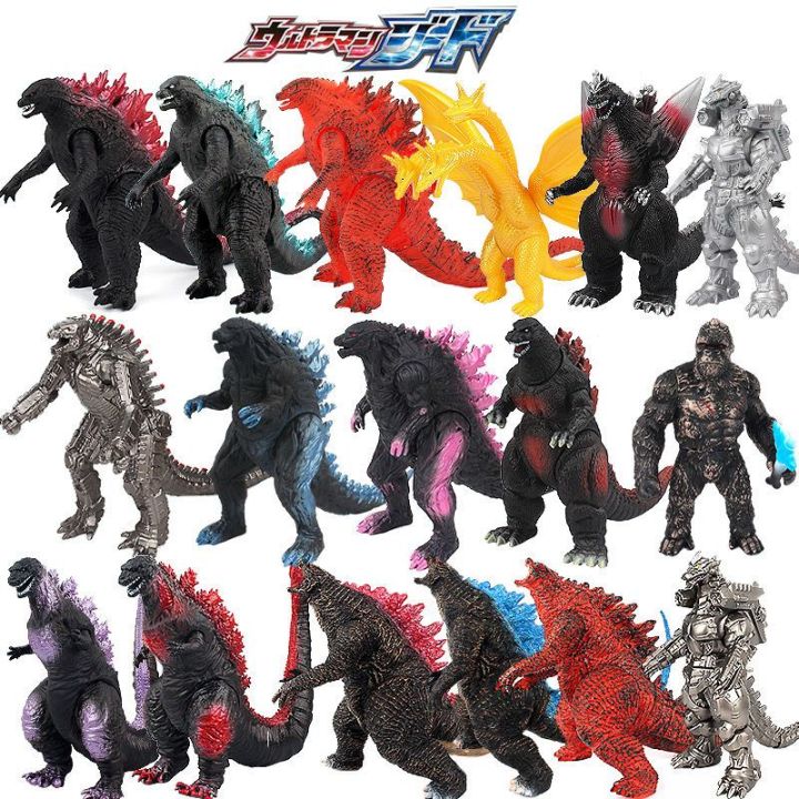 Godzilla Soft Plastic Model Toy Storm Godzilla Steel Godzilla Red Lotus Godzilla Soft Plastic Model Toy Storm Godzilla Steel Godzilla Red Lotus