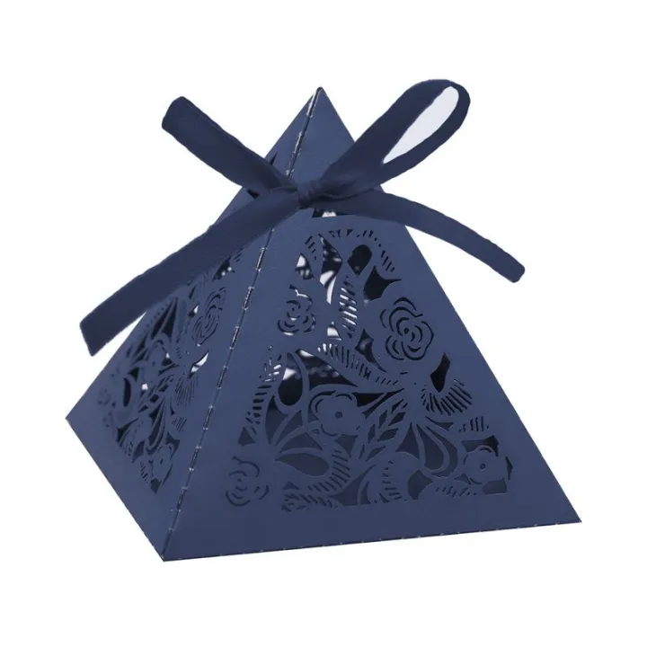 50pcs%20Wedding%20Cake%20Laser%20Cut%20%20boxes%20pyramid%20Party%20%20Sweets%20%20Candy%20Chocolate%20Decorative%20Favor%20%20Gift%20%20Box%20-%20Image%202