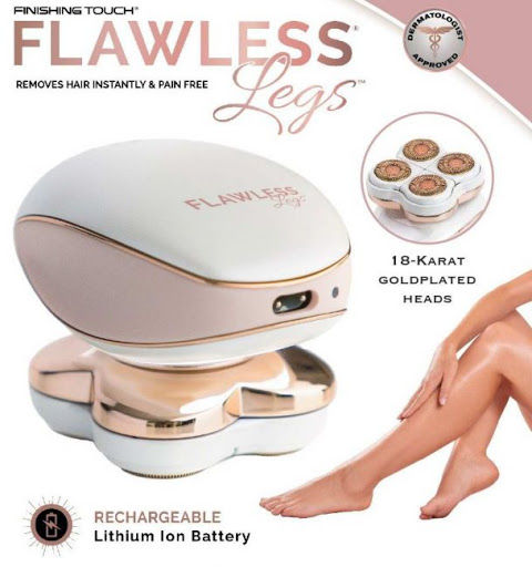 Rechargeable Finishing Touch Flawless Legs Hair Removal Device (flhr ...