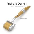 Professional Derma Roller Growth & Hair Regrowth Micro Needles Derma Roller Anti-Aging Skin Care Beauty Tool,Gold  Derma Roller REAL NEEDLES  Microneedles Dermaroller Micro Needle Roller Microneedling Derma Needling Kit. 