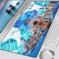 Computer Manga Keyboard Mouse Notebook Mousepad Pad Mouse Carpet Pad One Mat Mouse Piece Pads Gaming Gamer Anime Gamer(One Piece 2_60X30 Cm). 