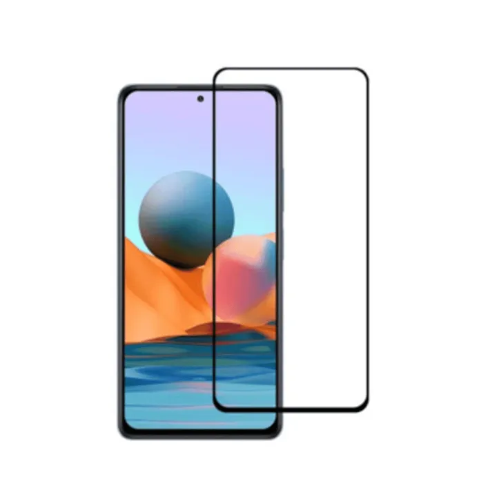 OriginaI 9H Full Glue Edge to Edge Full Screen Anti-Scratch Tempered Glass for Xiaomi Mi Redmi Note 10 Pro Screen Protection