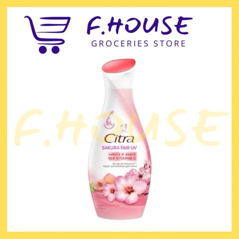 CITRA Pearly /Sakura Glow UV Hand & Body Lotion (210ml) (FROM MALAYSIA)