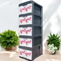 5 drawer cupboard plastic Easy Sort Plastic Organizer. 