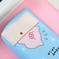 Pencil Bag Stationery Pen Pouch Escolar School Office Supplies Cartoon Pencil Case For Girls Cute PU. 