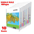 Rathna Exercise Book Single Ruled 40Pgs X10. 