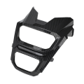 1 PCS Motorcycle Headlight Cover Head Light Frame Protection Accessories Carbon Fiber Pattern Plastic for Grom MSX125 2016-2020. 