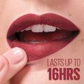 Maybelline New York Liquid Matte Lipstick, Long Lasting, 16hr Wear, Superstay Matte Ink, Ruler, 5ml (FROM INDIA). 