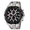 Casio Edifice Black Metal Analog Watch For Men. 