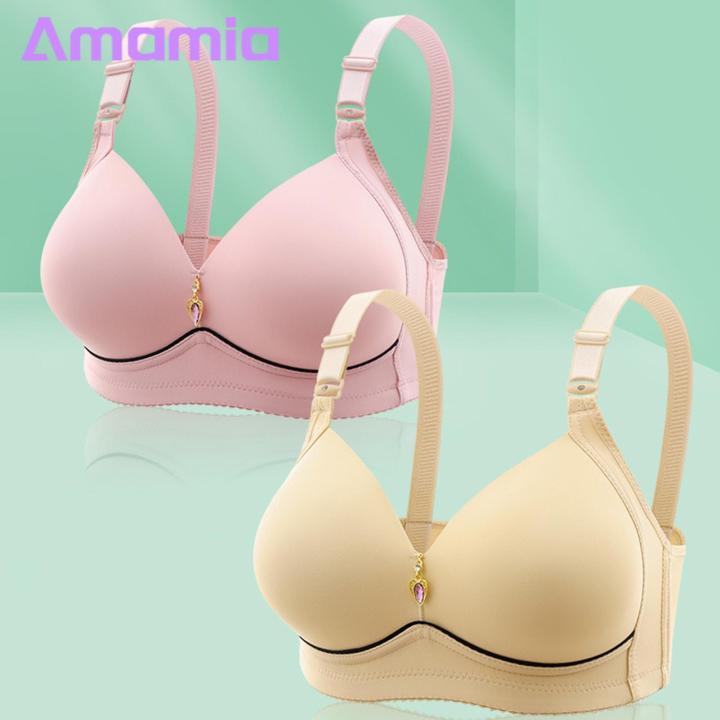 Amamia%20Lady%20Bra%20Solid%20Color%20Thin%20Women%20Daily%20Bra%20-%20Image%209