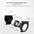 12V 3500/Rpm Double Ball Bearing Brushless Turbo Blower Cooling Fan. 