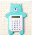 【Serendipity party】Cartoon bear mini calculator Korean fashion portable small calculator portable computer. 