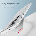 【User-friendly】 Nillkin Luxury Soft Case for Galaxy S24 Ultra Phone Cases Transparent TPU + PC Back Cover. 
