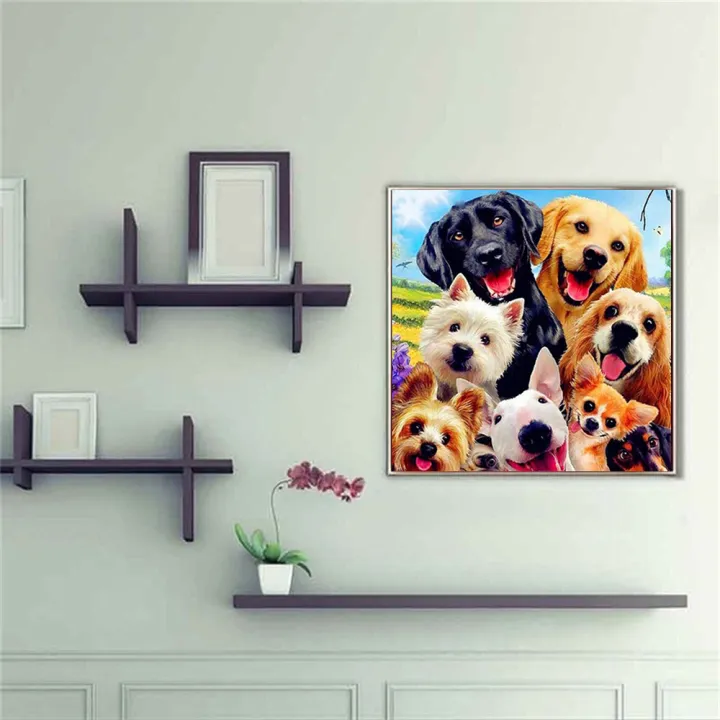 DIY%205D%20Diamond%20Painting%20Kits%2012%20x%2012%20inch%20Rhinestone%20Embroidery%20Pictures%20Painting%20Drill%20By%20Number%20Kits%20Rhinestone%20Art%20Craft%20for%20Home%20Wall%20Decor%20Dogs%20-%20Image%204