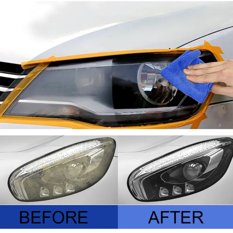 Kit Para Limpiar Faros De Cochenull