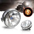 7 Inch H4 LED Moto Round Headlight For Honda CB400 900 CB1300 CB Hornet Led Motorcycle Headlamp. 