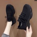 Work ﹟ Breathable Platform Shoes Women's Canteen Sports Kitchen Work 〉 Special Non-Slip Non-Slip Black Soft Bottom Restaurant ﹍. 