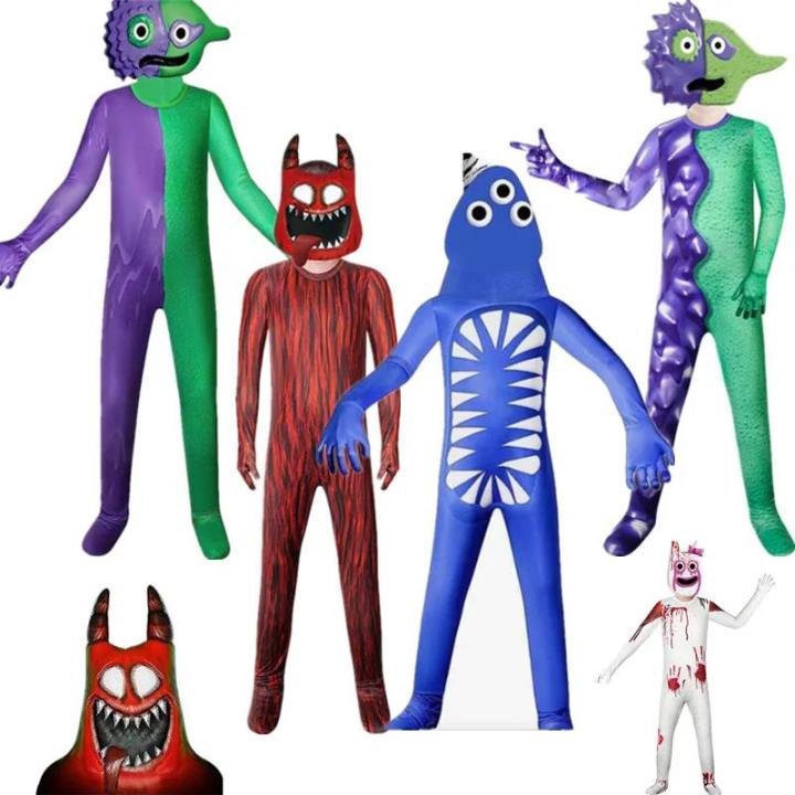Banban garden of Banban cosplay costume kids boys Banban costume child evil Banban game cosplay mask ban Halloween clothes