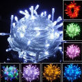 Christmas Vesak Lights 100 LED Light String 30 Feet Party Christmas Tree Decorations Wesak Bulb Set. 