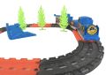 16 PCS Orbit Track Train Toy / Realistic Train Music Sound / Power (ON/OFF) Switch / Auto Hinge / 1xAA 1.5V Battery Operating. 