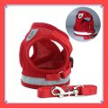 VibeVendor 『27Pets』Cat Dog Adjustable Harness Vest Walking Lead Leash For Puppy Dogs Collar Polyester Mesh Harness For Dog Cat Pet. 