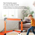 Portable Kids Soccer Goal Foldable Kids Soccer Net Impact Resistance Lightweight for Open Space for Park Open Space. 