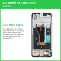 LCD With Frame For OPPO Realme C20 C21 C11 2021 Display Touch Screen Digitizer Assembly Replacement Parts. 