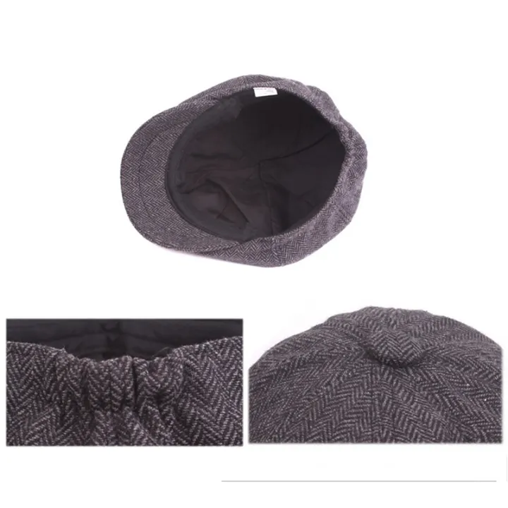 Men%20Beret%20Vintage%20Herringbone%20Tweed%20Peaky%20Blinders%20Hat%20Newsboy%20Beret%20Hat%20Spring%20Flat%20Peaked%20Beret%20Hats%20Dark%20Grey%20-%20Image%207