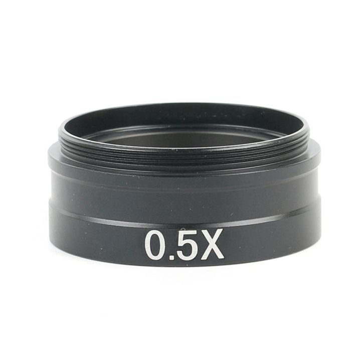 Professional Monocular Microscope Auxiliary Objective Barlow Lens 0.5X ...