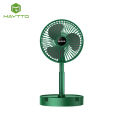 MAYTTO rechargeable Fan Mini Foldable Telescopic Electric Fan Low Noise Portable Folding Telescopic Small Desktop Fan. 