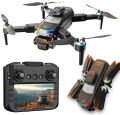 JS39P Drone with Display Remote & Brushless Motor Dual Camera Drone. 