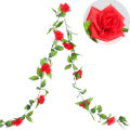 2.35m Artificial Flower Leaf Rattan Vine Park Air Conditioner Pipe Decor. 