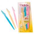 Portable Tinkle Eyebrow Razors - Pack of 3. 