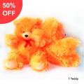 Higher Grade Teddy Bear Cute Orange Bear Valentine Gift Teddy Bear for Men and Women Kids Plush Toys High Quality Valentine Gift Stuffed Lovely Animals Orange Teddy Bear Dolls for Girls Birthday Gift in Daraz Flyer. 