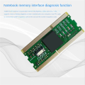 Memory Slot DDR3/DDR4 Diagnostic Analyzer Computer Diagnostic Card Notebook for DDR3/4 Repair. 