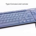 Keyboard Silicone Protector Film Skin Cover Desktop PC Transparent Silica Gel Bump Concave and convex Flat Membrane. 
